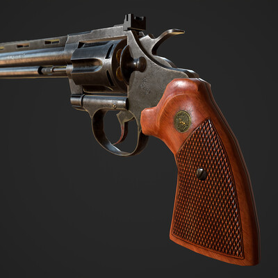 Gameready gun Colt Dimondback aka Python magnum 357