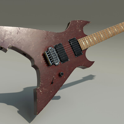 MTM 100 Guitar of Slipknot guitarist Mike Thompson