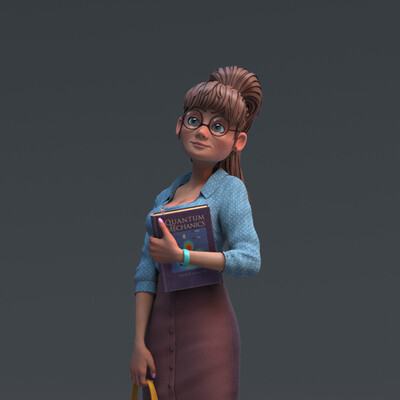 Girl with a book
