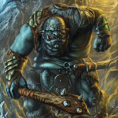  Blind cave troll.