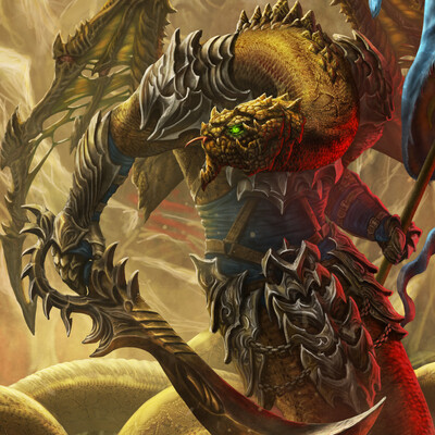 Snake-like dead-bearer. 