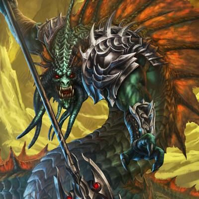 Snake-naked against orc.