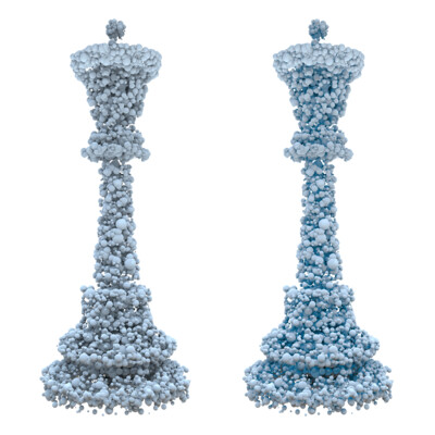 Ball chess piece