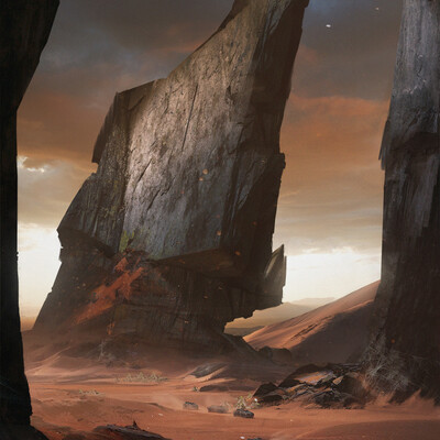 Desert cliffs