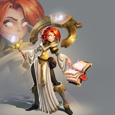 concept art Priest character