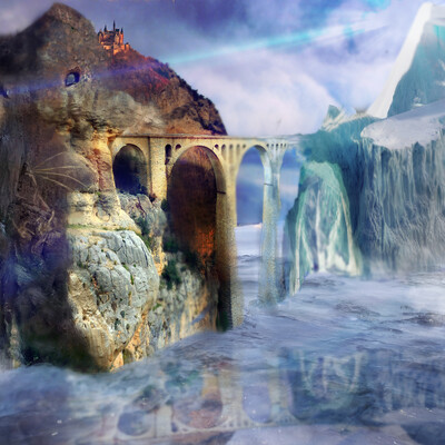 Two worlds in one