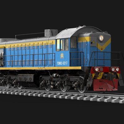 USSR Diesel locomotive TEM-2