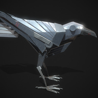 robotic crow