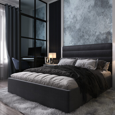 Design project of an apartment (LCD Silver Fountain), Moscow