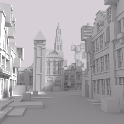 Copied City (voxel edition)