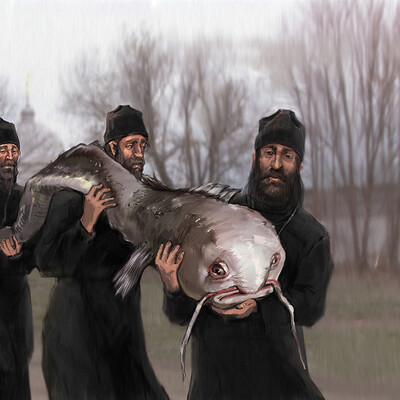 concept for the film `` Monk and the demon ''