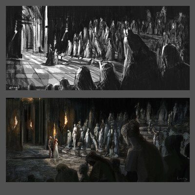 Concept for the film "He is the Dragon"
