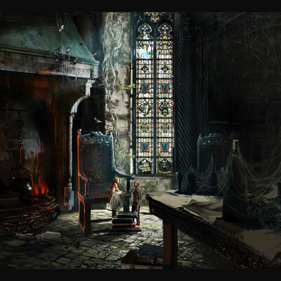 Concept for the film "He is the Dragon"