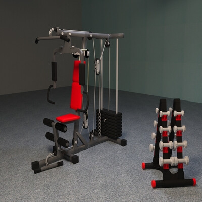 Equipment for thq gym