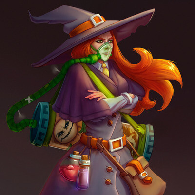 Witch in the post-Apocalypse world