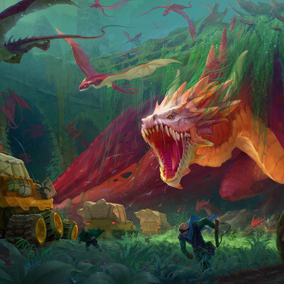 The Guests from a myths