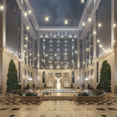 Atrium (design and vizualization).