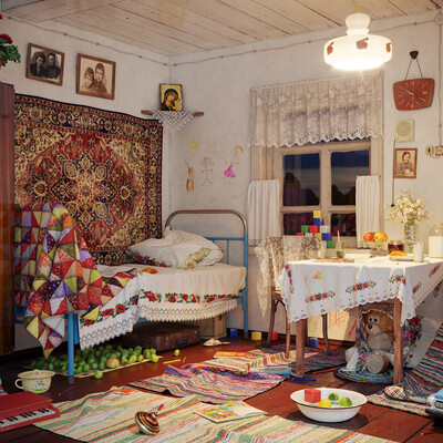 Visiting grandmother