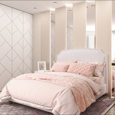 Design project bright bedrooms