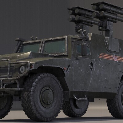 Gaz tiger Kornet launcher