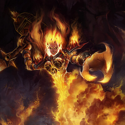 Ragnaros from World of Warcraft