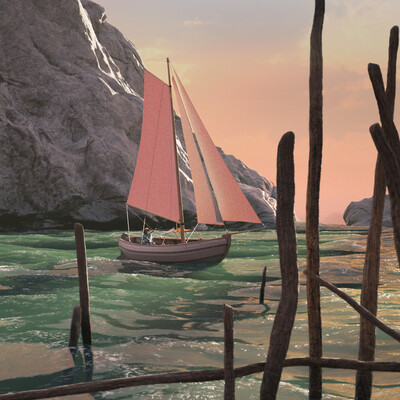 Evening bay