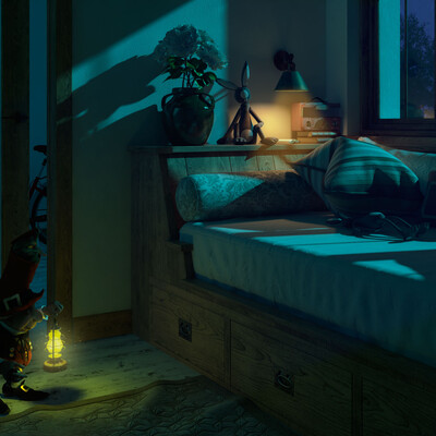 one night ...