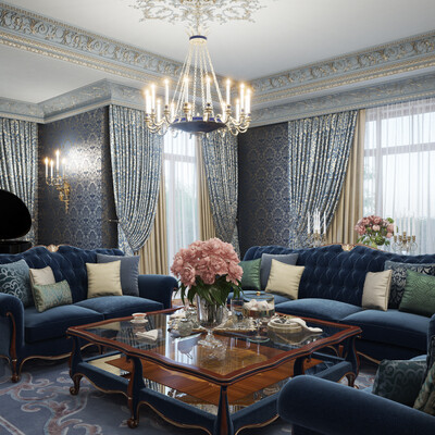 Classical living room