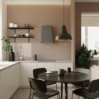 Scandinavian interior in Moscow