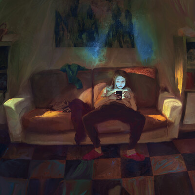 The room