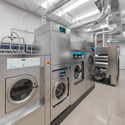 modern dry cleaning service
