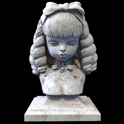 The girl-vase