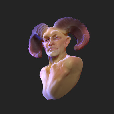 sketch of a demon