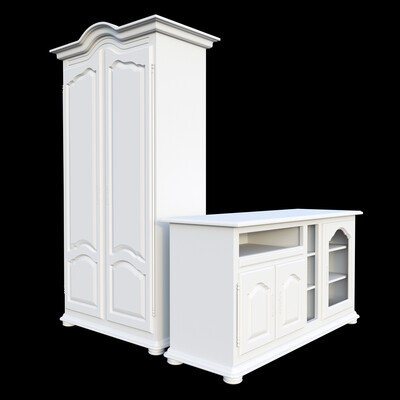 Closet and cabinet of "Daville", factory "Belfan".