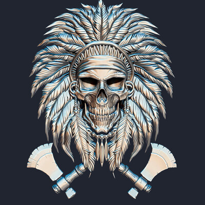 Skull of the chief