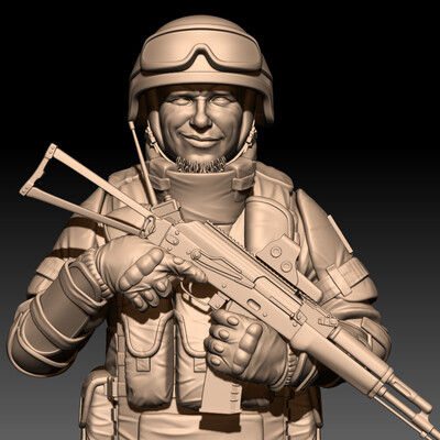 The militiaman