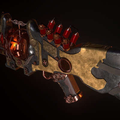 Steampunk Gun