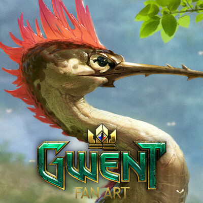 Болотная птица. Gwent. Fan art
