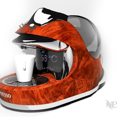 Nespresso wood snail