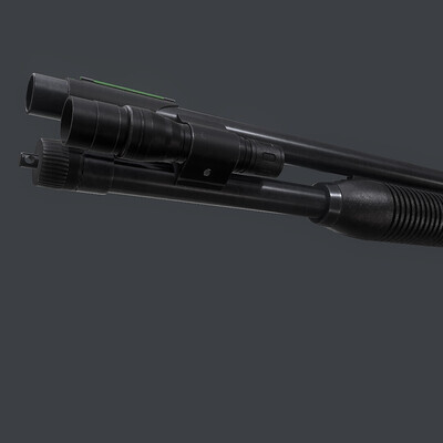 Winchester 1300 Defender (Game LowPoly)