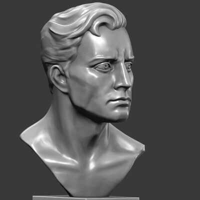 man's head