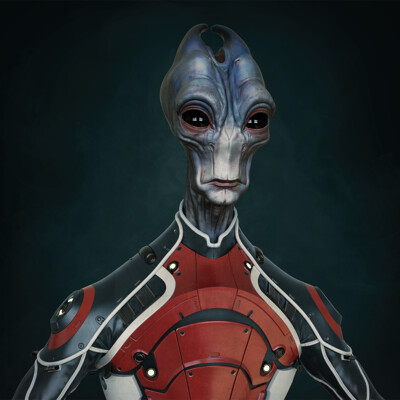 Salarian - Mass Effect - Fanart