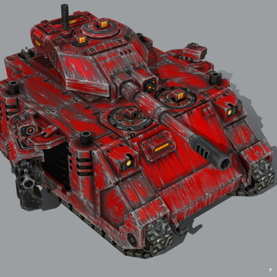Blood Angels Predator Mk4c