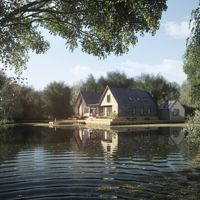 House on the lake