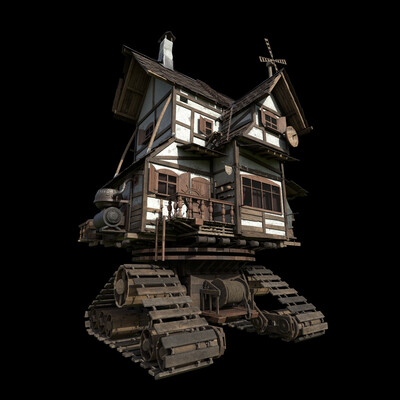 House on trucks