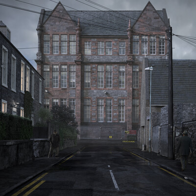Cloudy street