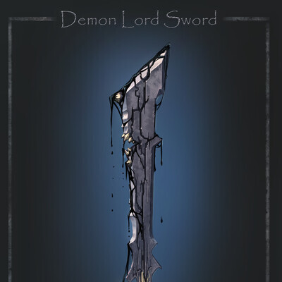 Demon lord sword