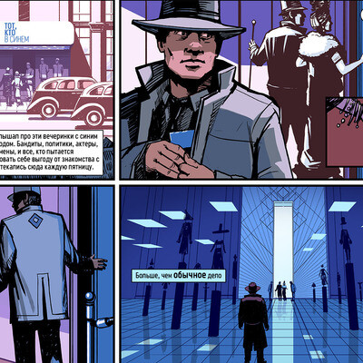 Graphic Novel "Detective Jack." Episode 2.