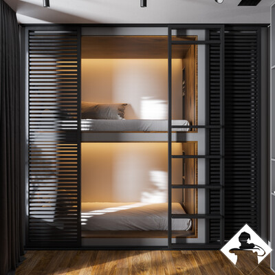 Сhildren bedroom in Gagarin apartment