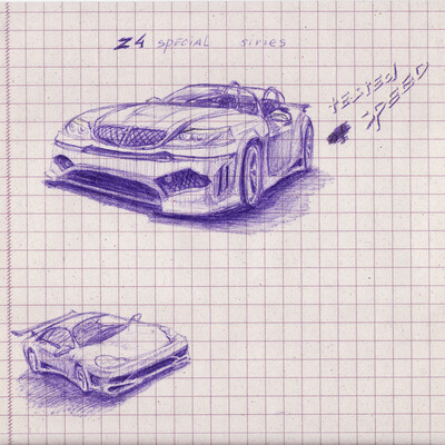 car sketches